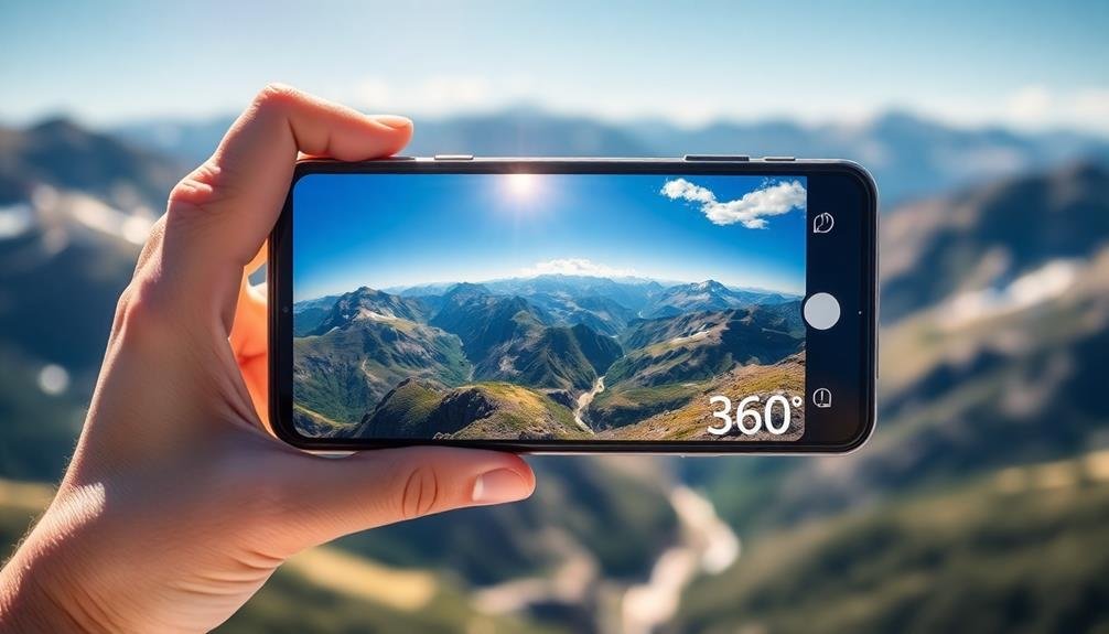 immersive 360 degree view