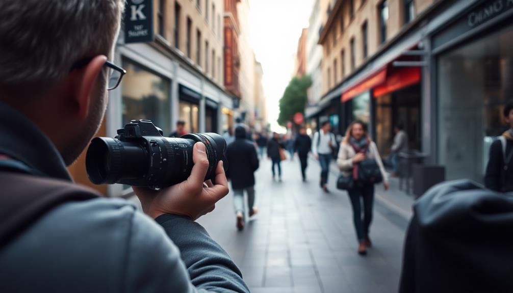 inconspicuous street photography tips