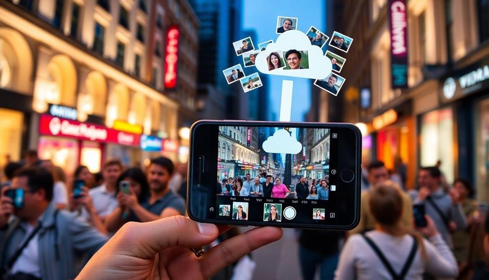 instant memory backup sharing