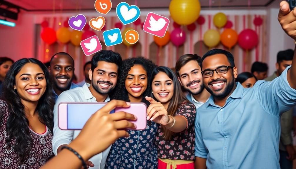 instant social media sharing