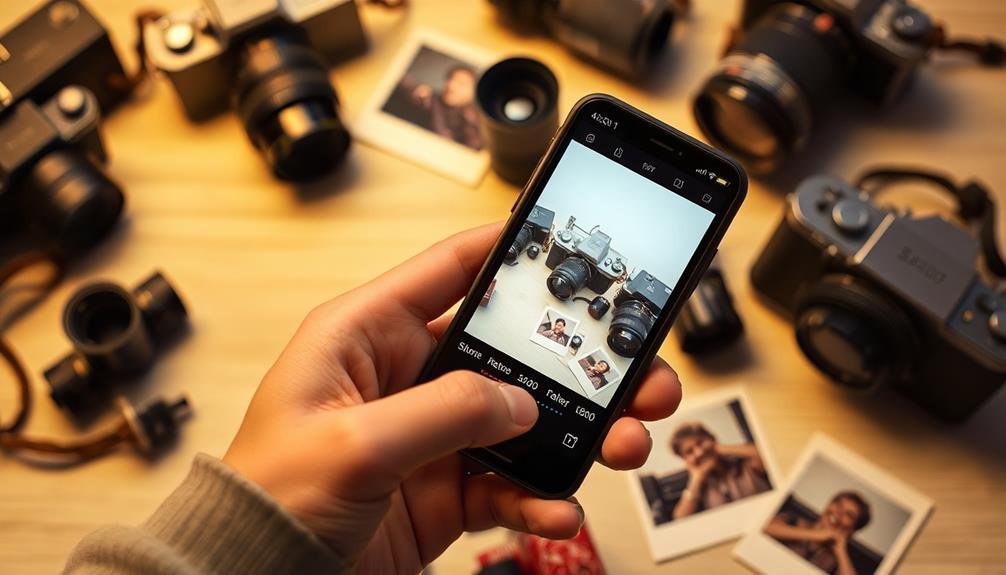 instant vintage camera experience