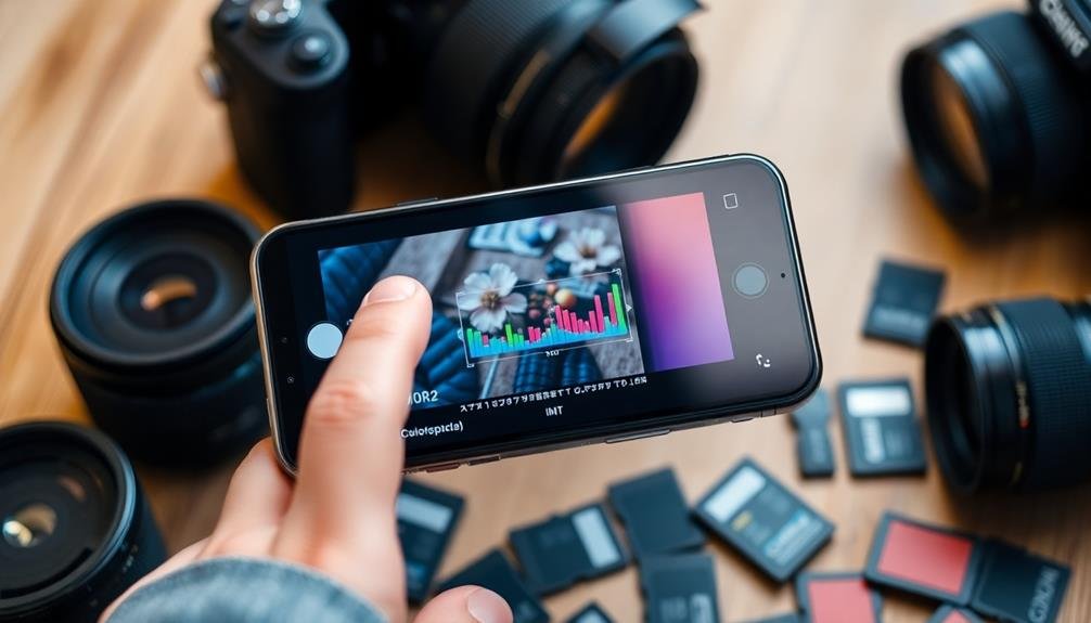key mobile editing features