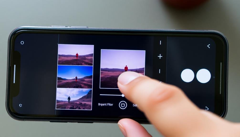 layer specific filter application