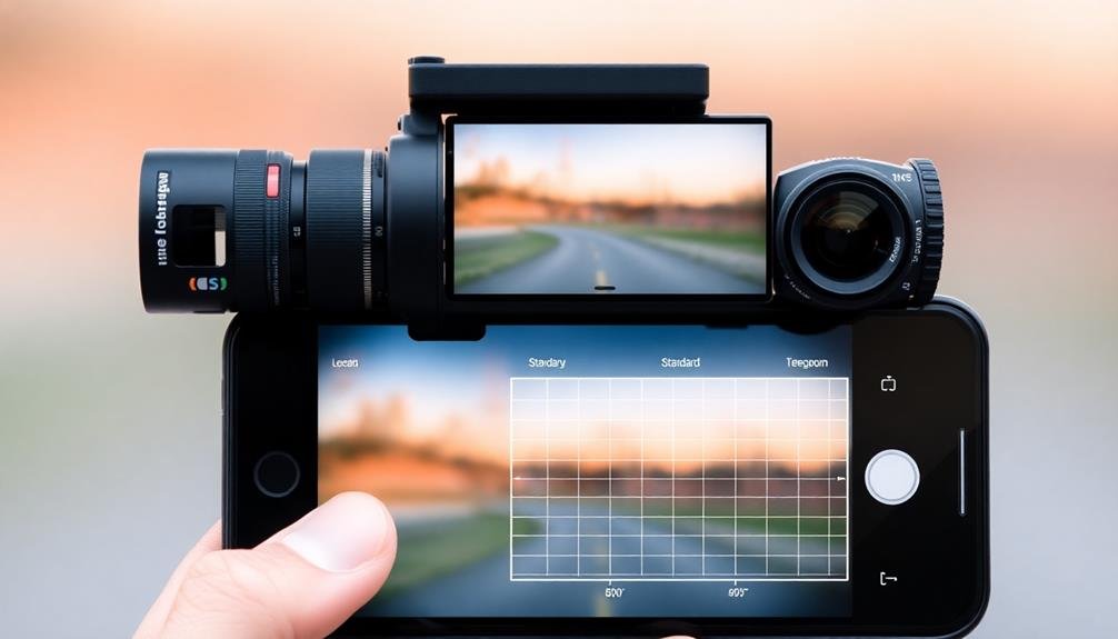 lens distance and focus