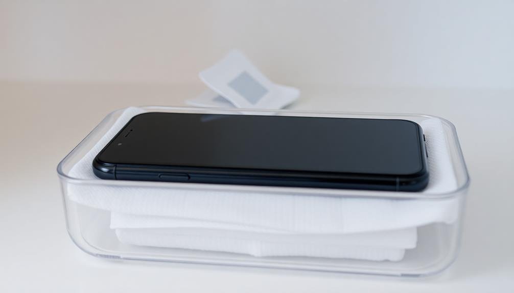 maintain clean storage conditions