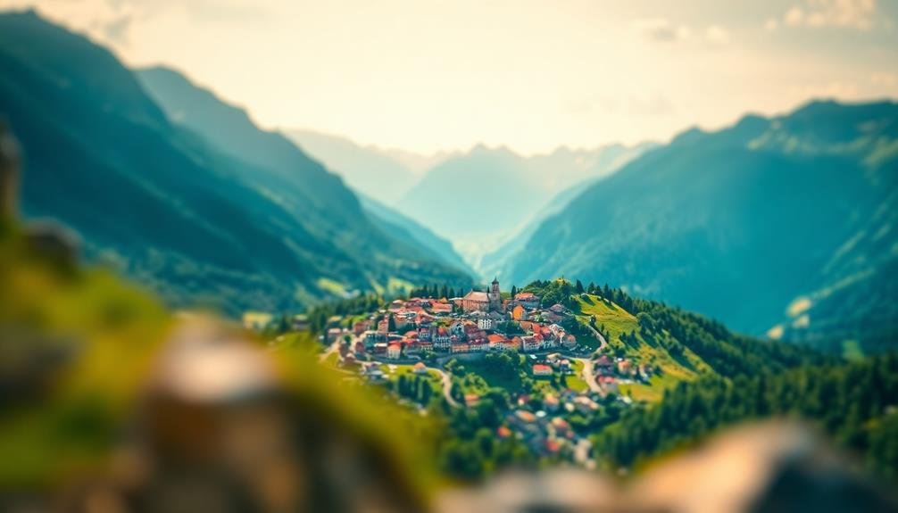 miniature photography tilt shift