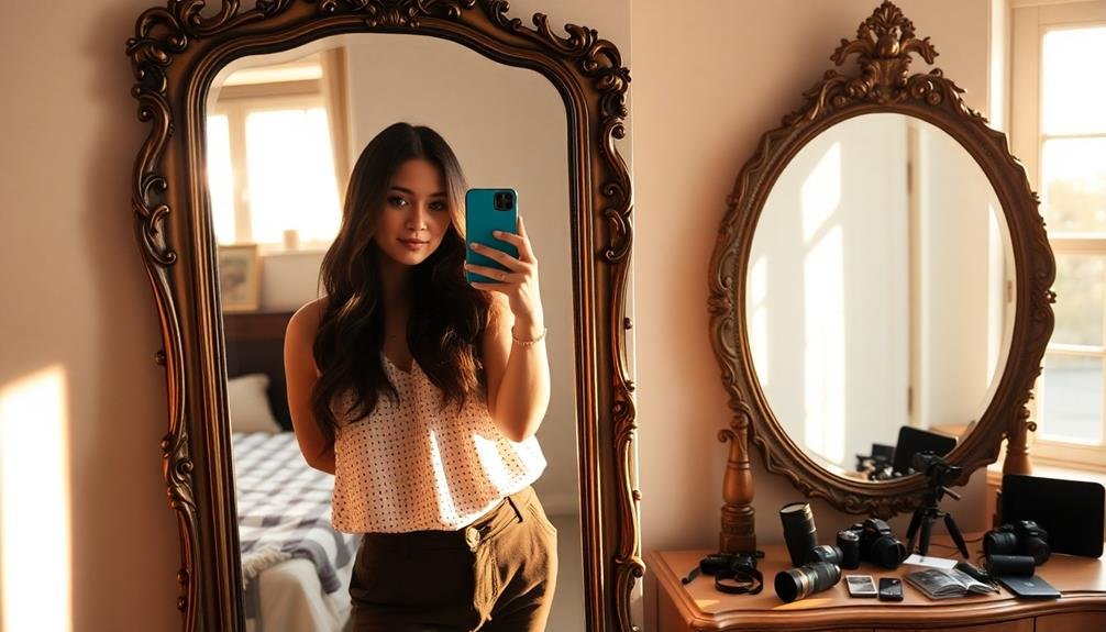 mirror selfies trend surge