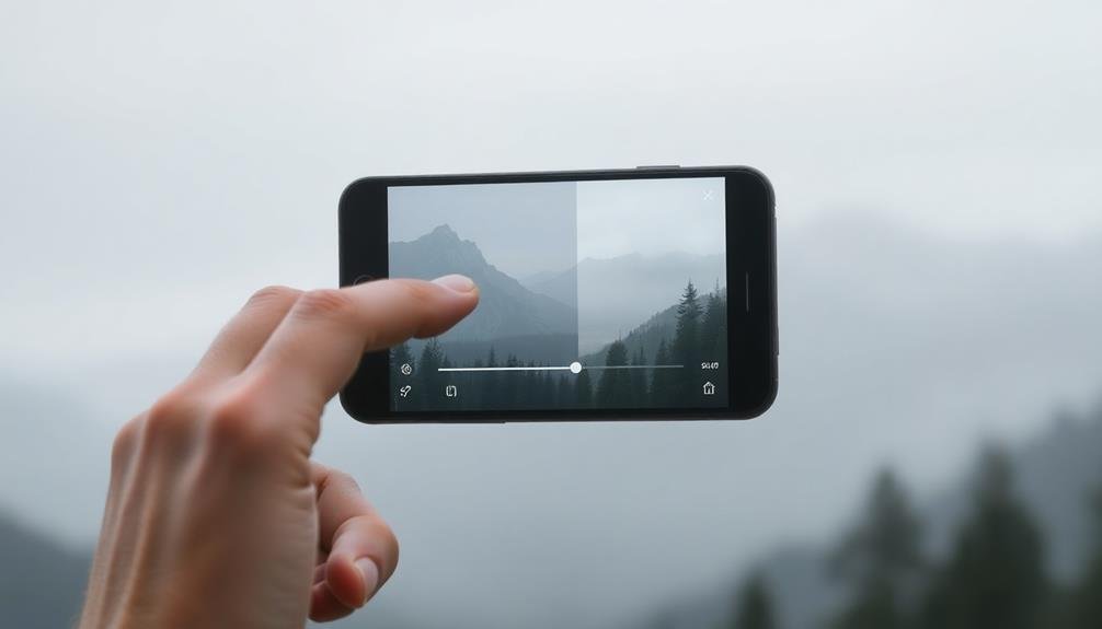 mobile app photography features