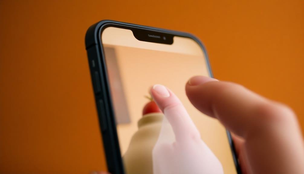 mobile camera focus techniques