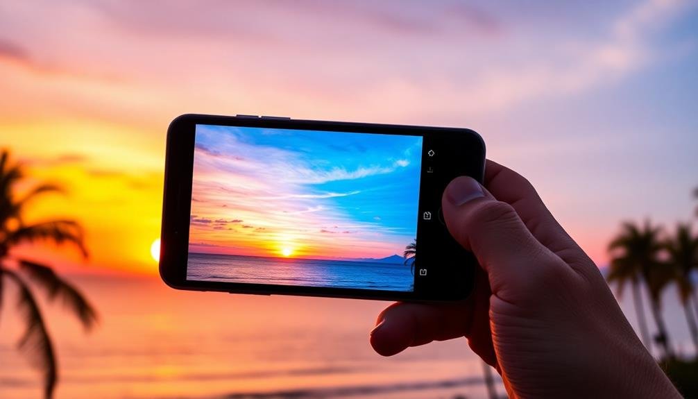 mobile device exposure bracketing