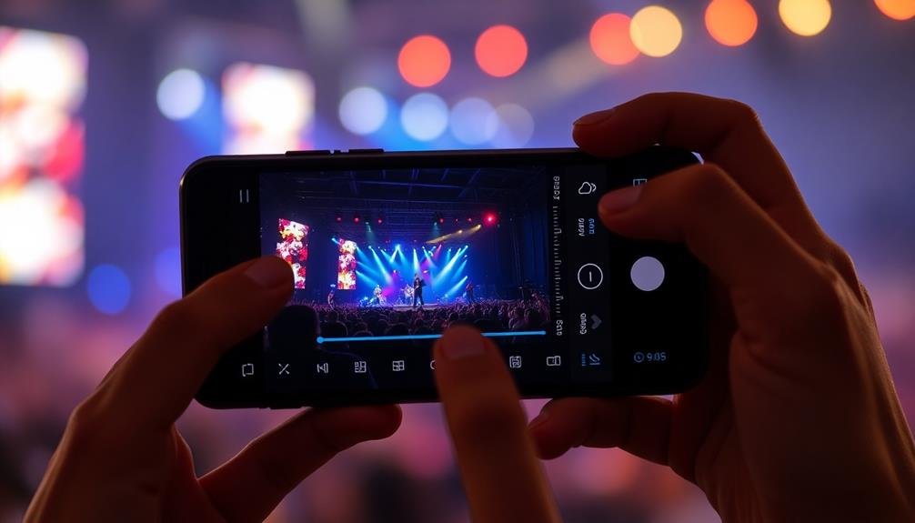 mobile editing for sharing