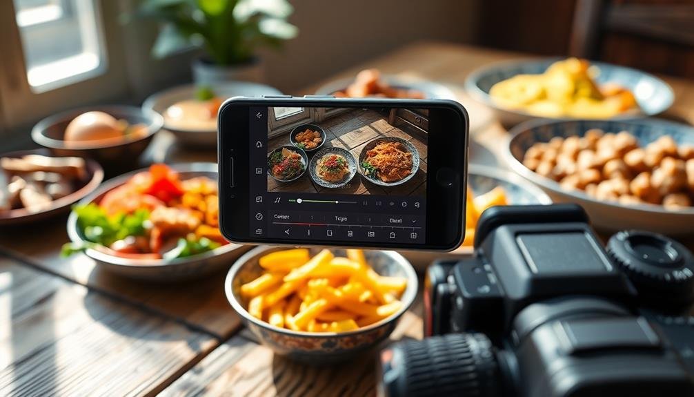mobile food photography tips