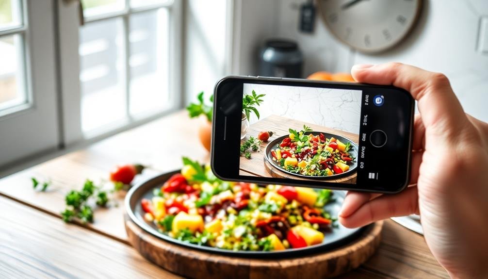 mobile food photography tips