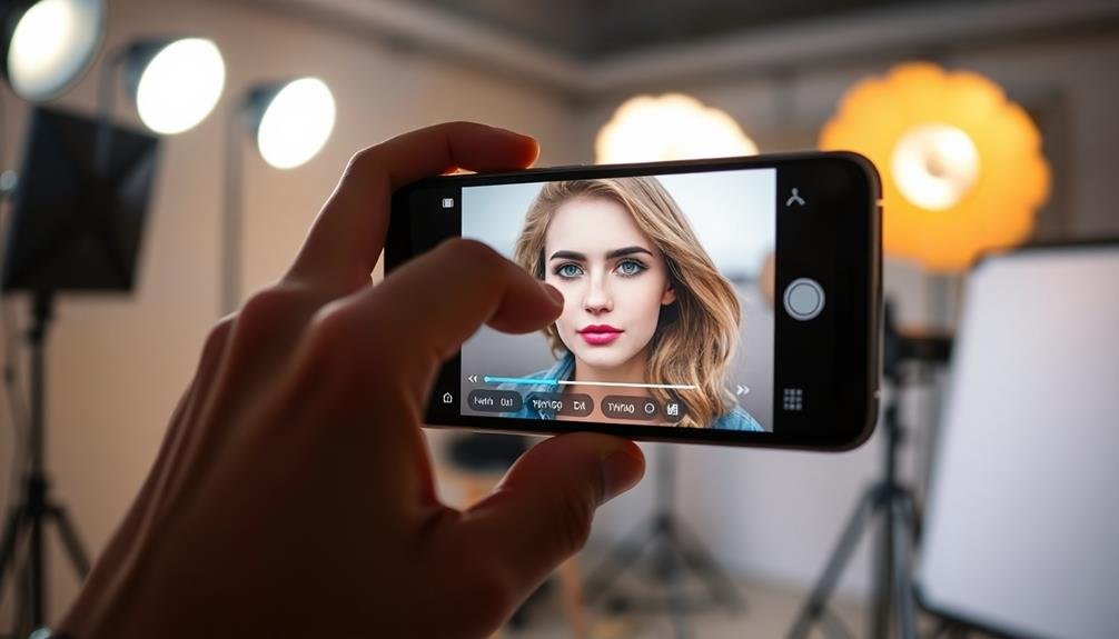 mobile hdr portrait editing