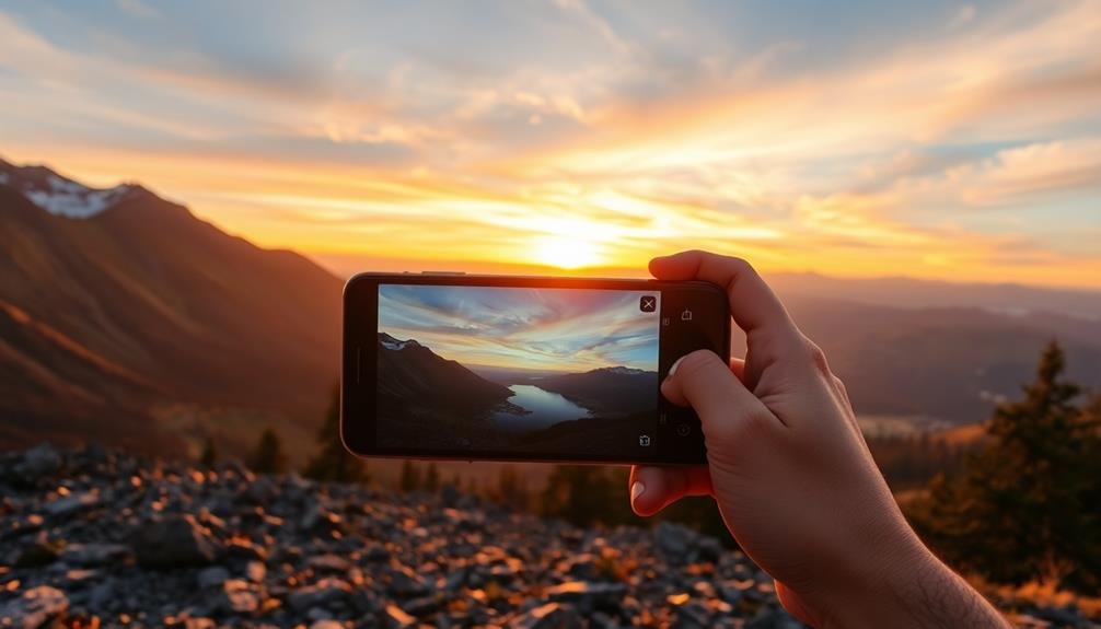 mobile landscape photography tips