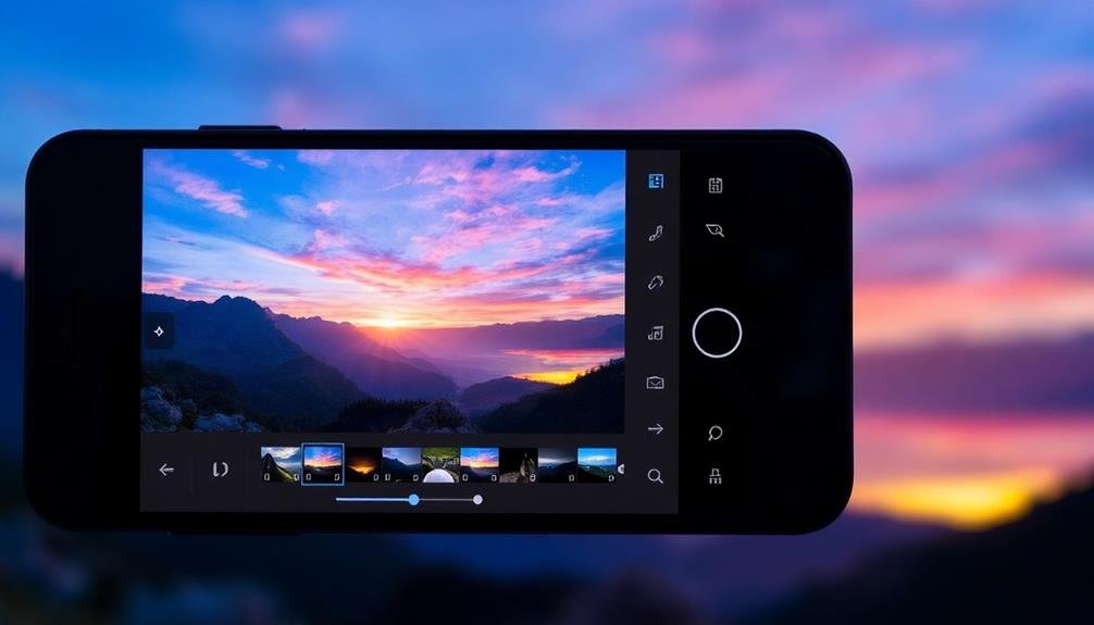 mobile photo editing app