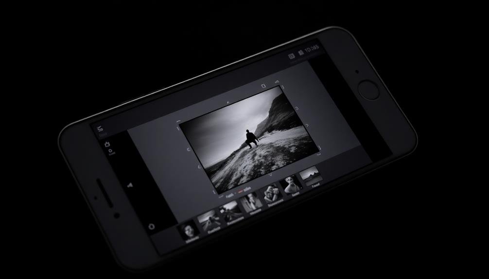 mobile photo editing app