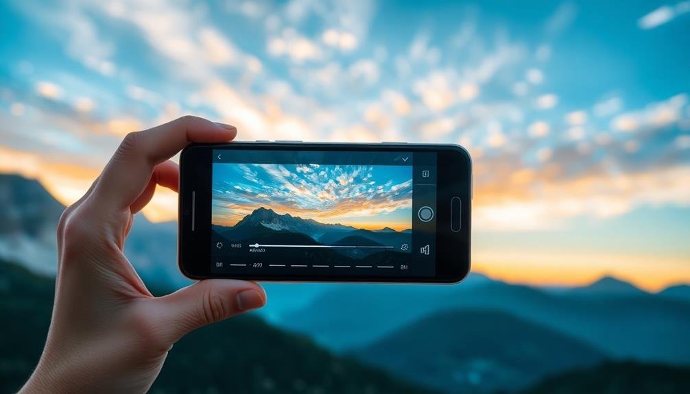 mobile photo editing app