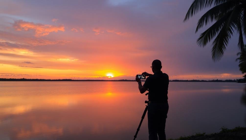 mobile sunset photography tips
