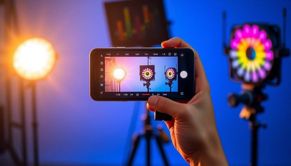 mobile video color correction