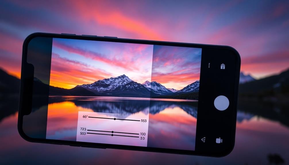 mobile white balance techniques