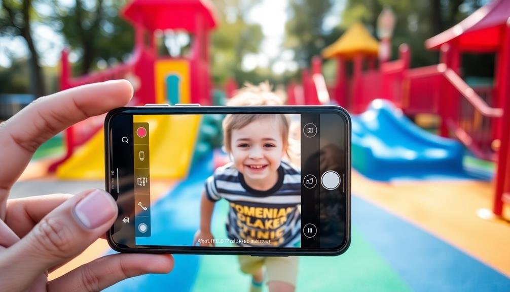 modify camera exposure settings