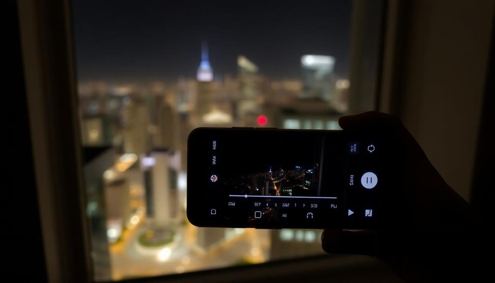 modify camera iso settings
