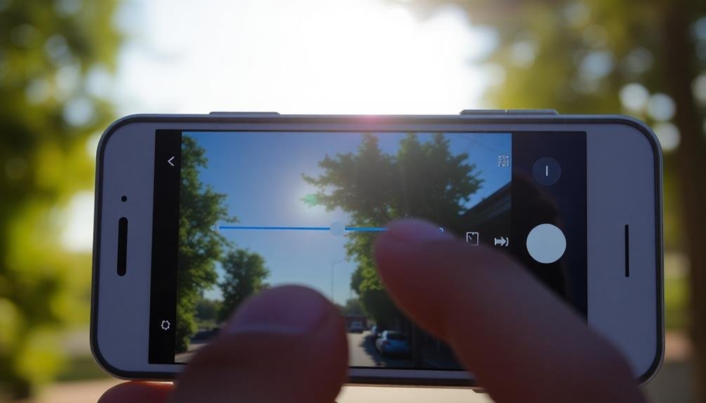 modify exposure settings now