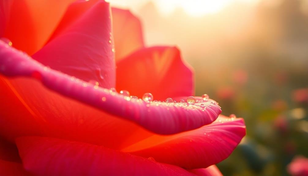 morning floral photography session