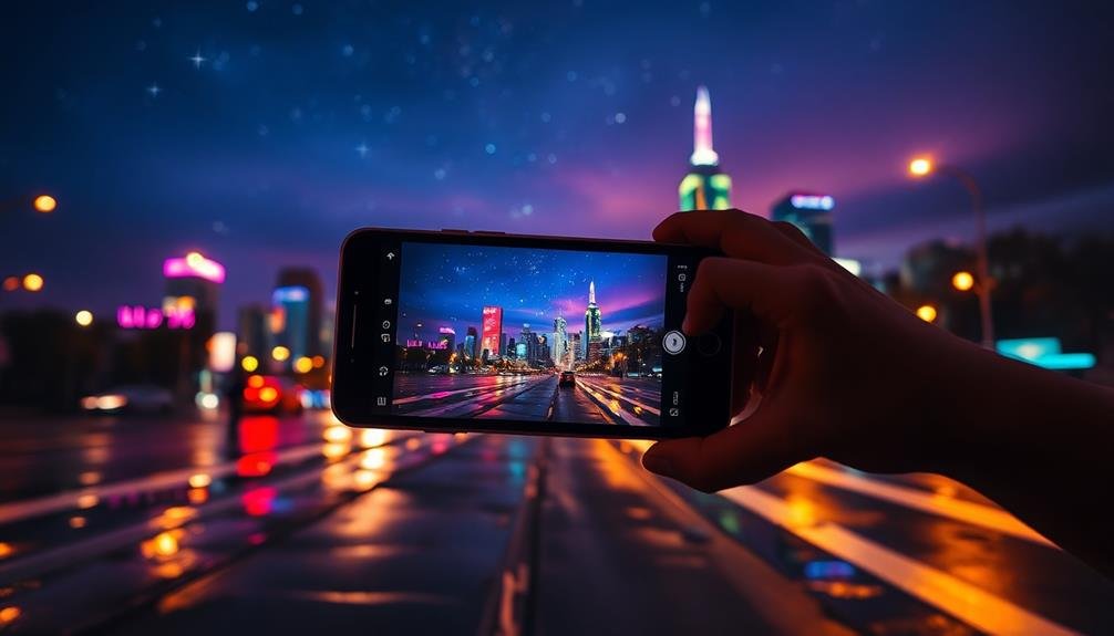 night photo filters enhance photography
