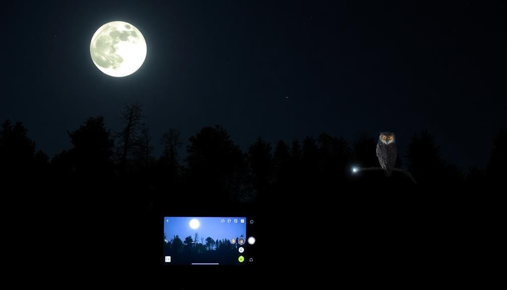 nighttime wildlife photography tips