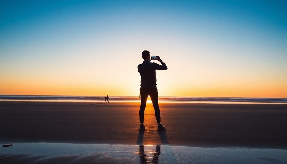 optimal beach photography timing