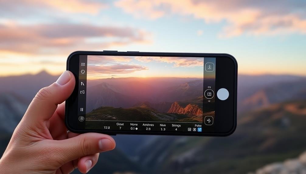 optimal phone camera settings