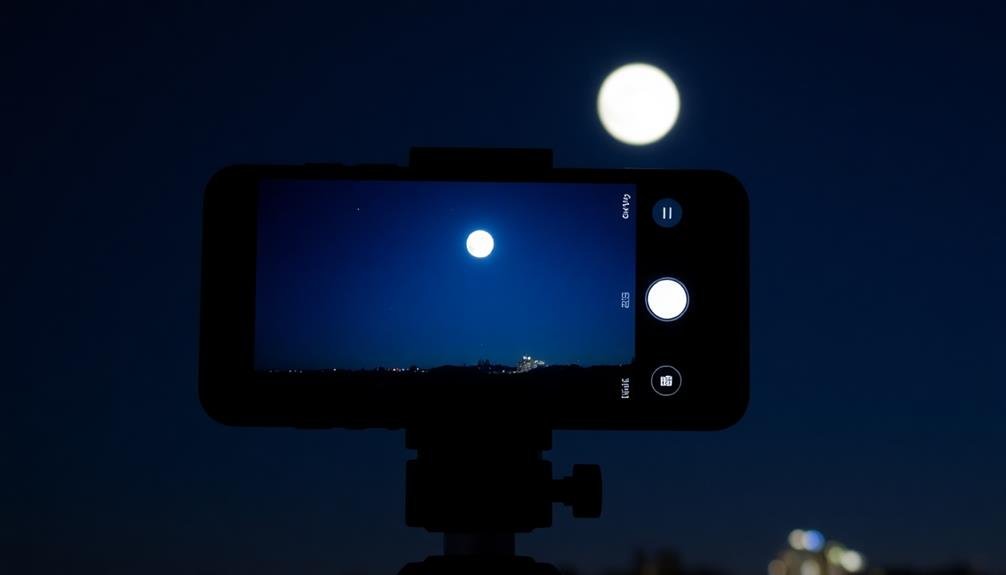 optimize camera for moon
