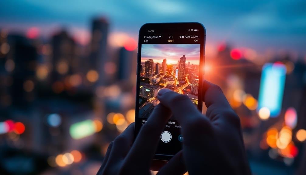 optimize smartphone camera settings