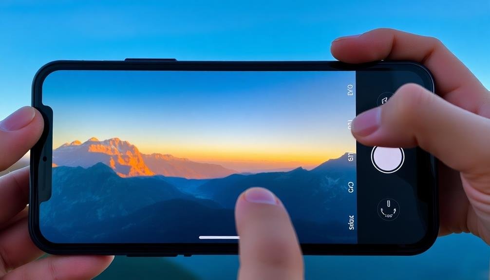 optimizing smartphone panorama features