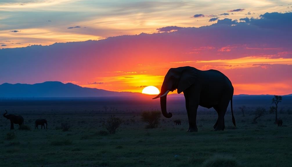 panoramic wildlife storytelling images