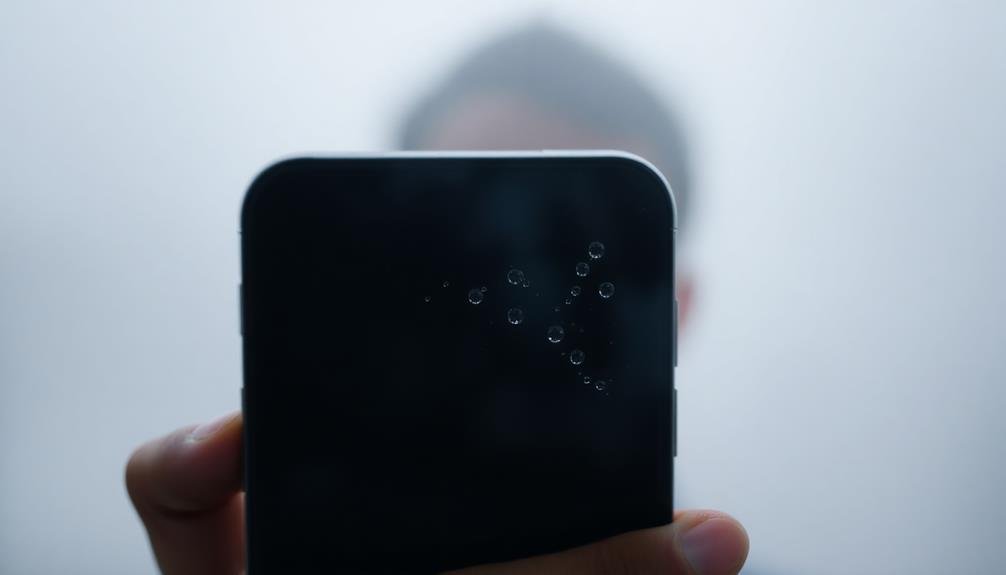 phone camera lens fogging