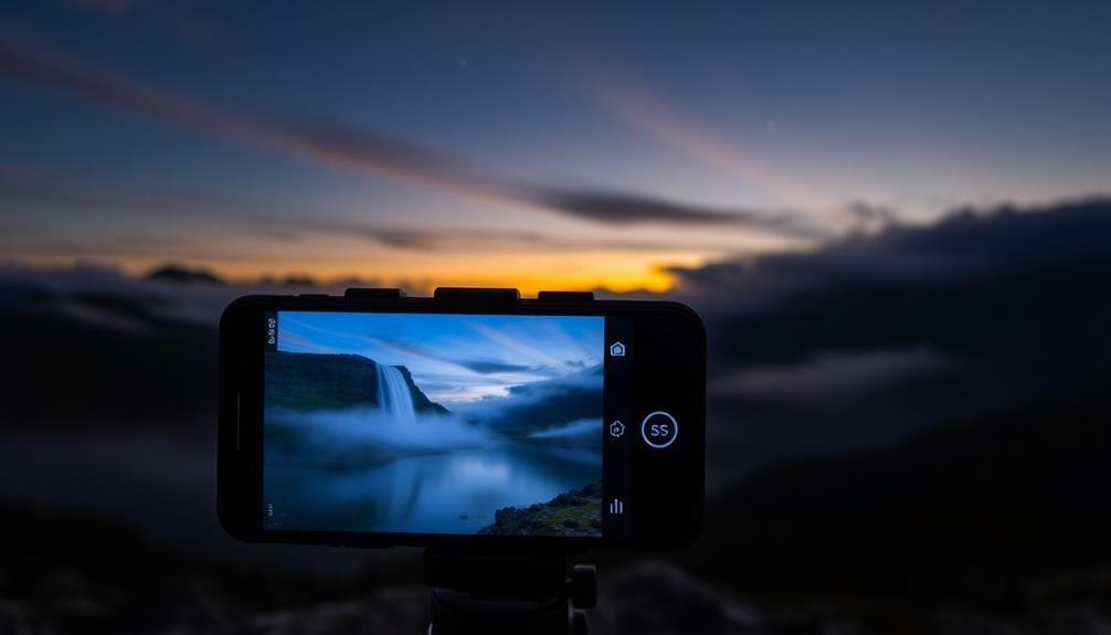 phone exposure settings adjustment