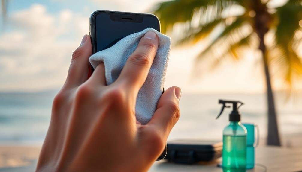 portable lens cleaning methods