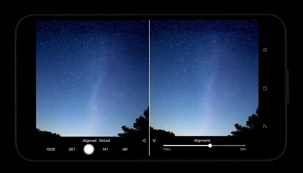 post processing image alignment