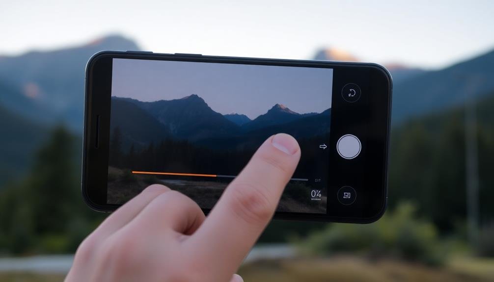 precise lens control technique