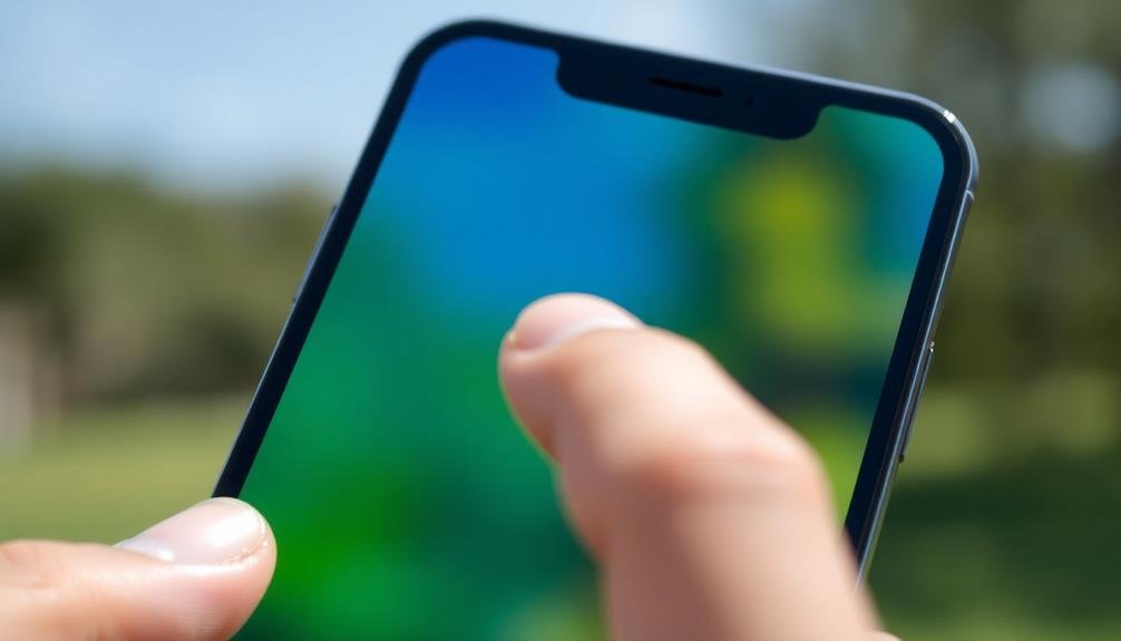 precision through touch interaction