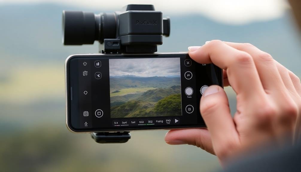 professional camera application