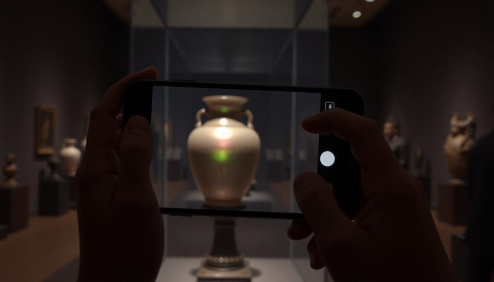 reflective museum object capture