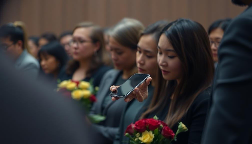 respectful funeral photography practices