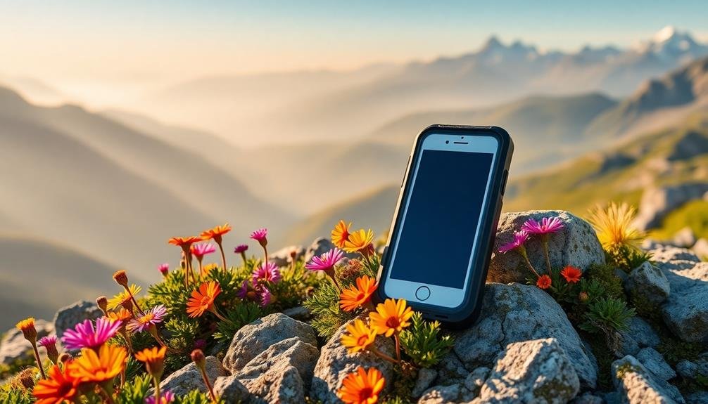 safeguard mobile device outdoors