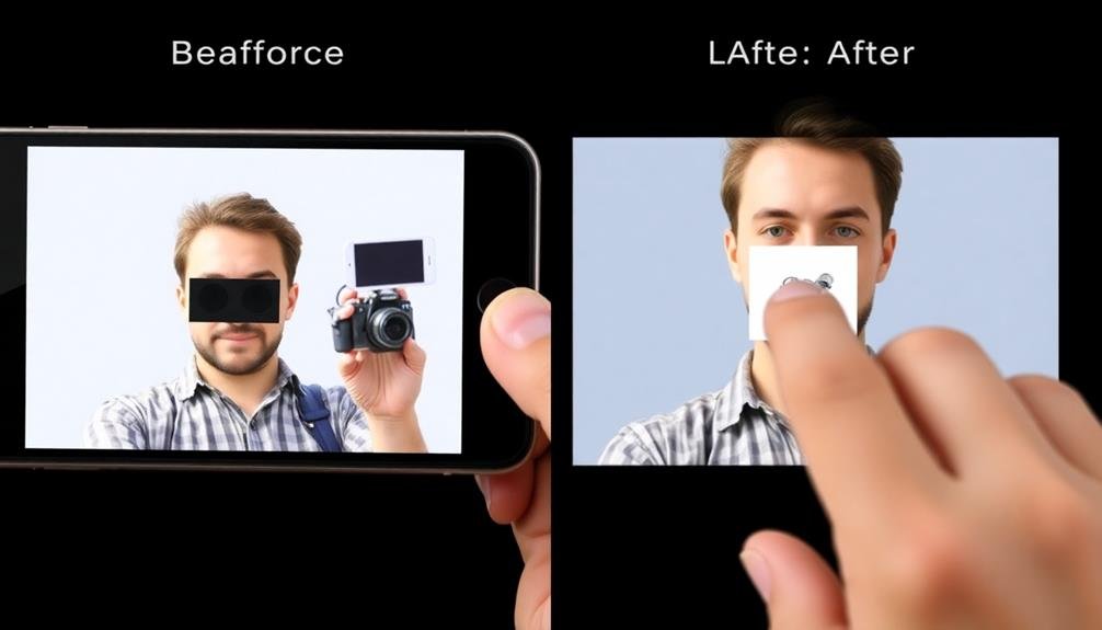 seamless unwanted object removal