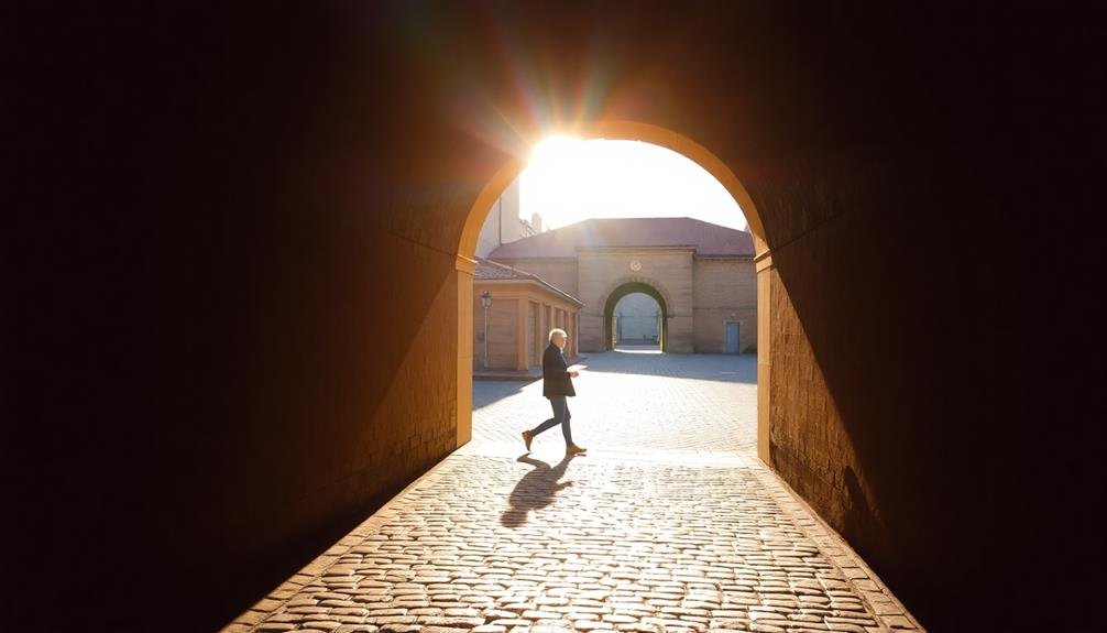 shadows enhance visual composition