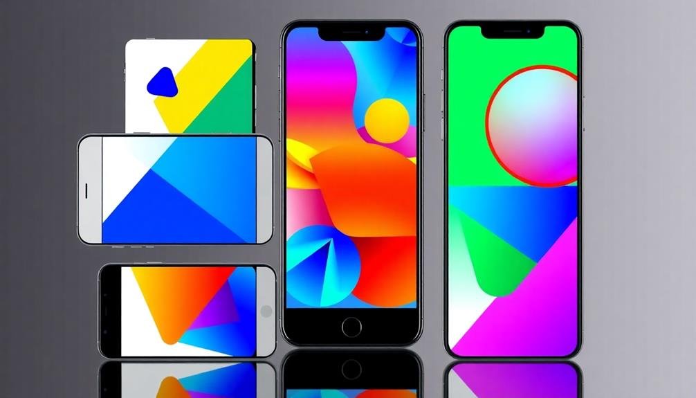 shapes forming unique designs